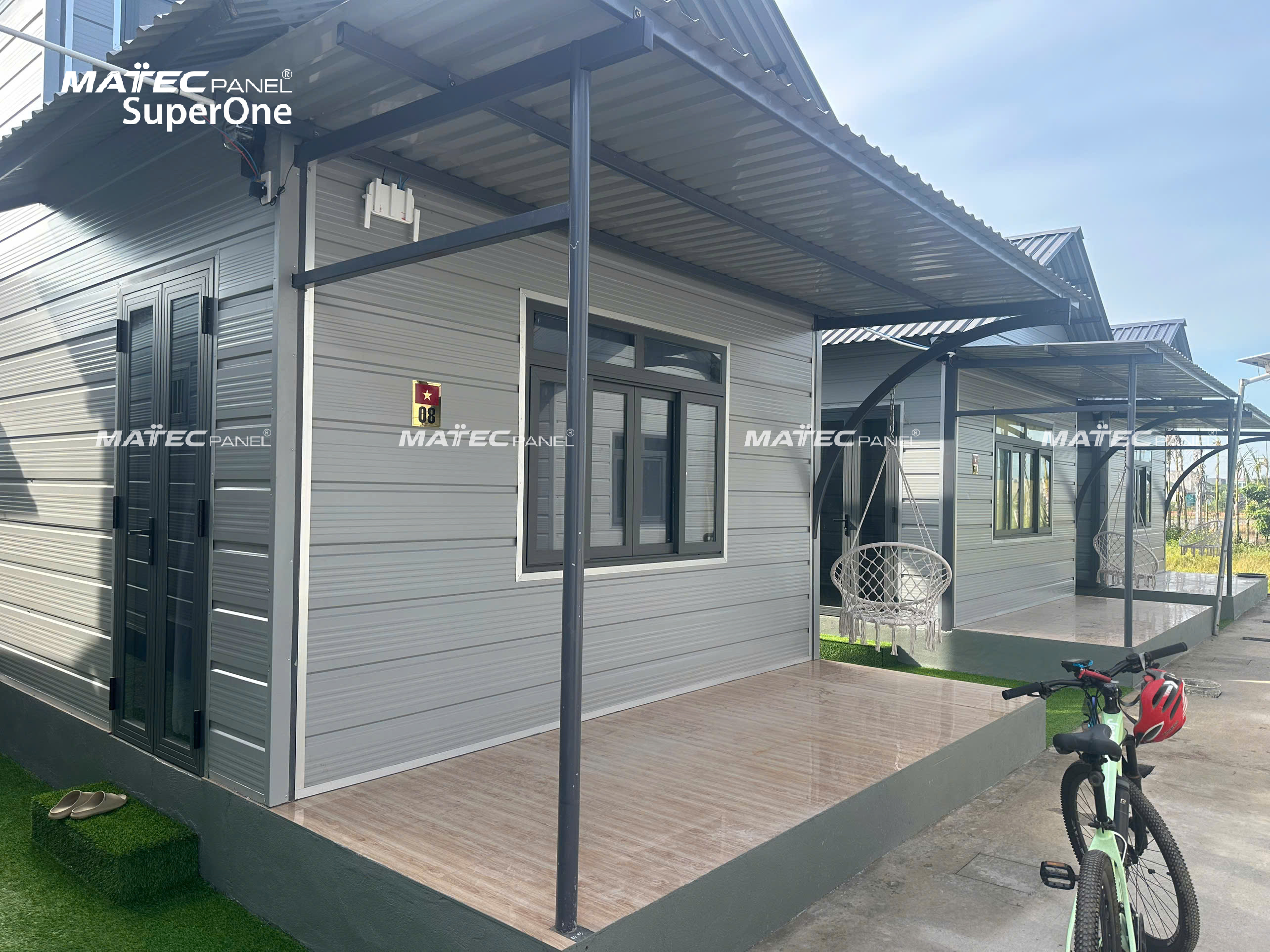 Nhà Trọ Lắp Ghép Có Gác Lửng